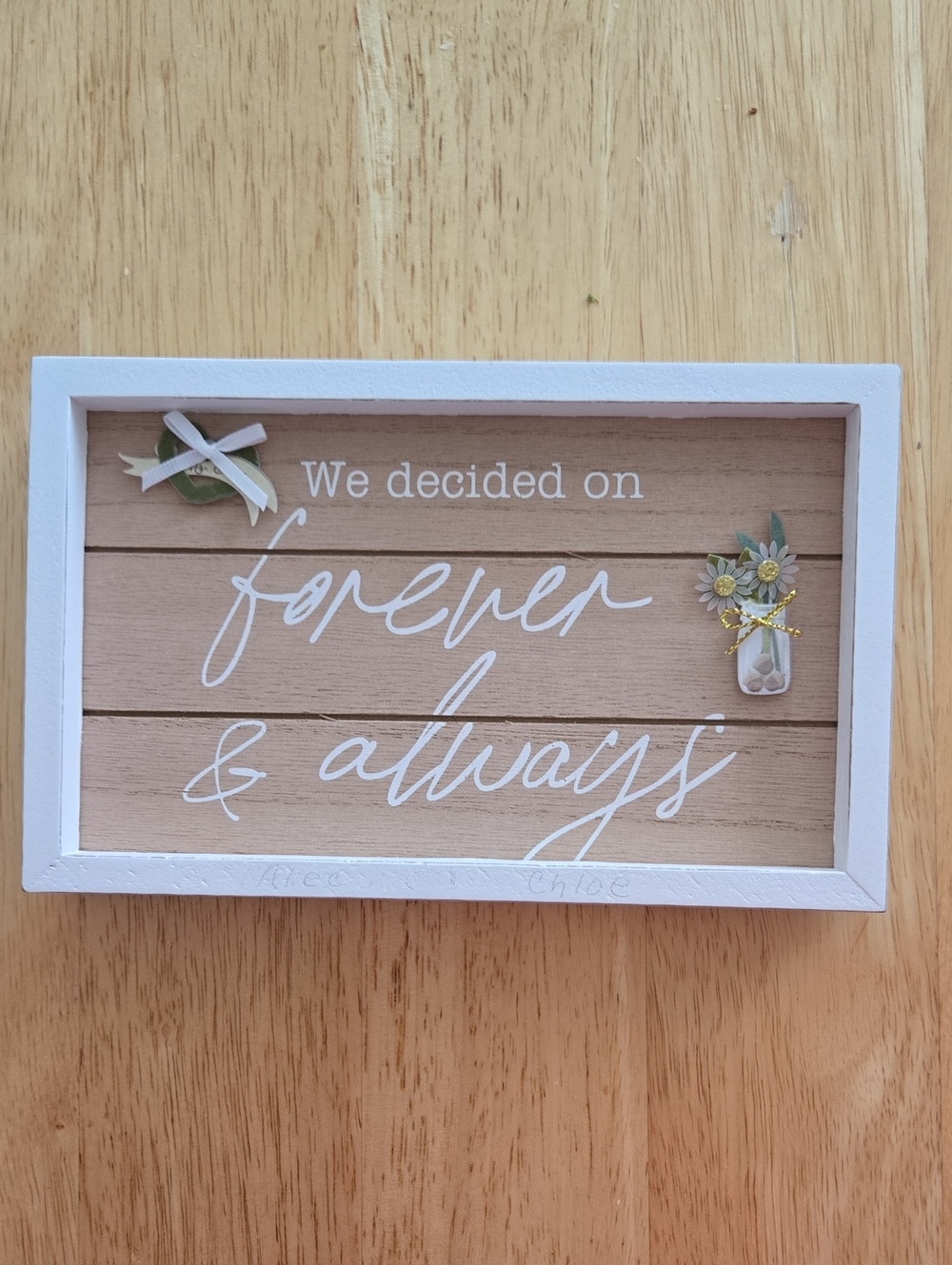 Wood Forever & Always Dign
